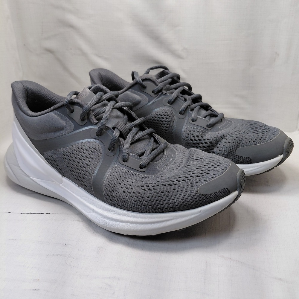 Lululemon Blissfeel Run Women Running Shoes Grey White ASGY/VPOR/WHT Size 6
